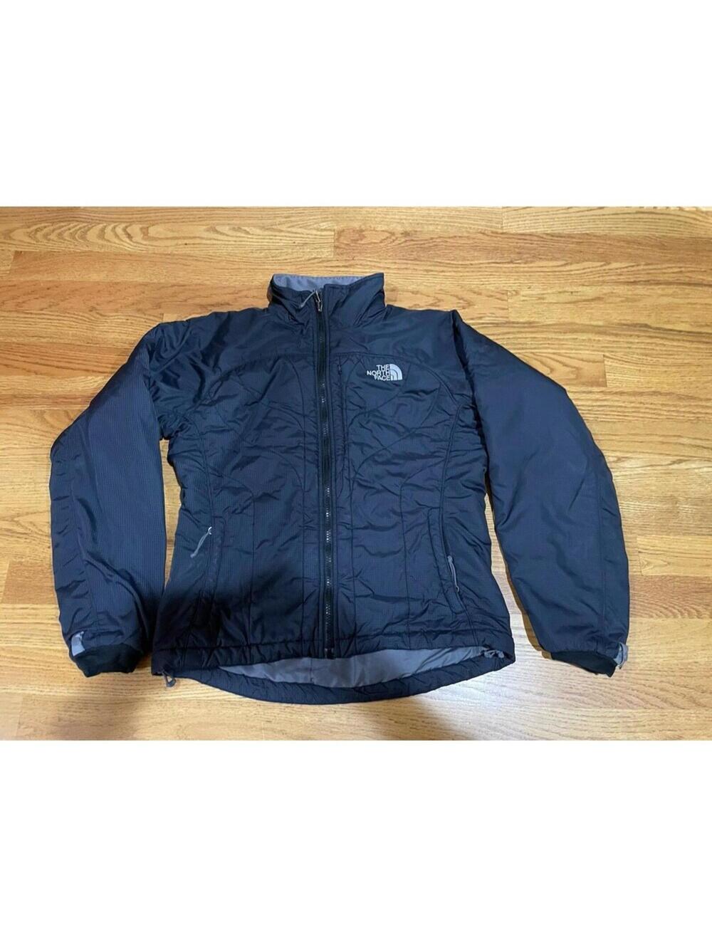 Women’s The North Face Primaloft Isolated Quilted Jacket Black XS (interior )